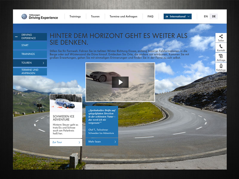 VW Driving Experience